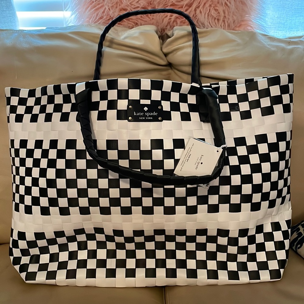Kate Spade woven tote